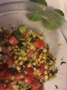 Grilled Corn and Jalapeno Salsa